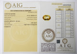 Citrine 2.88ct AIG Certified