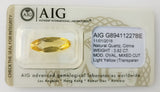 Citrine 3.82ct AIG Certified