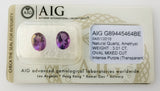 Amethyst 3.01ct AIG Certified