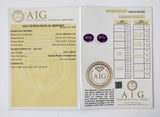 Amethyst 3.01ct AIG Certified