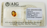 Citrine 1.94ct AIG Certified