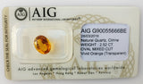 Citrine 2.52ct AIG Certified