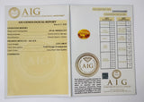 Citrine 2.52ct AIG Certified