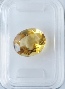 Citrine 3.31ct AIG Certified