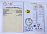 Citrine 3.31ct AIG Certified