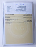 Citrine 3.31ct AIG Certified