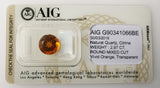 Citrine 2.97ct AIG Certified