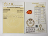 Citrine 2.39ct AIG Certified