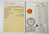 Citrine 2.42ct AIG Certified