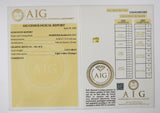 Citrine 3.13ct AIG Certified