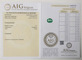 Emerald 2.17ct AIG Certified