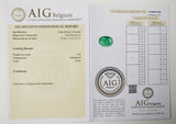 Emerald 1.68ct AIG Certified