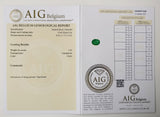 Emerald 2.20ct AIG Certified