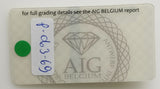 Emerald 2.41ct AIG Certified