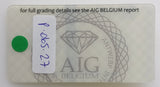 Emerald 1.44ct AIG Certified