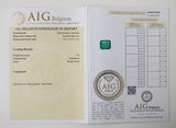 Emerald 1.44ct AIG Certified