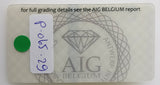 Emerald 1.57ct AIG Certified