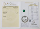 Emerald 1.93ct AIG Certified