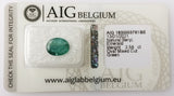 Emerald 2.58ct AIG Certified