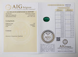 Emerald 2.58ct AIG Certified