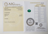 Emerald 2.07ct AIG Certified