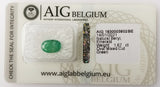 Emerald 1.67ct AIG Certified