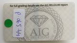 Emerald 1.67ct AIG Certified