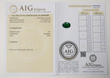 Emerald 2.04ct AIG Certified