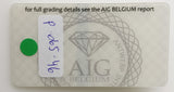 Emerald 2.82ct AIG Certified