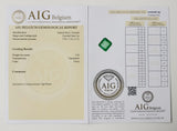 Emerald 2.82ct AIG Certified