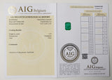 Emerald 2.23ct AIG Certified