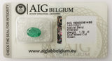 Emerald 1.78ct AIG Certified