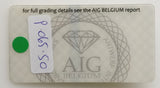 Emerald 1.78ct AIG Certified