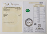 Emerald 1.93ct AIG Certified