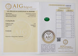 Emerald 2.64ct AIG Certified