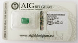 Emerald 1.68ct AIG Certified