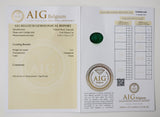 Emerald 2.61ct AIG Certified