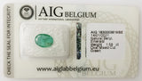 Emerald 1.58ct AIG Certified