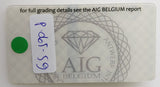 Emerald 1.58ct AIG Certified