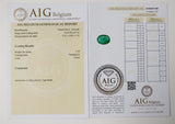 Emerald 1.58ct AIG Certified