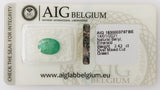 Emerald 2.43ct AIG Certified