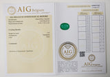 Emerald 2.43ct AIG Certified