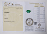 Emerald 2.53ct AIG Certified