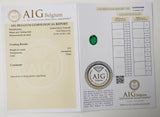 Emerald 2.62ct AIG Certified