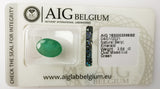 Emerald 3.64ct AIG Certified