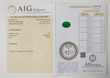 Emerald 3.64ct AIG Certified