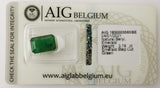 Emerald 3.78ct AIG Certified