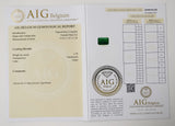 Emerald 3.78ct AIG Certified