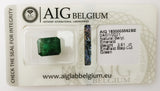 Emerald 3.61ct AIG Certified