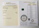 Emerald 3.61ct AIG Certified